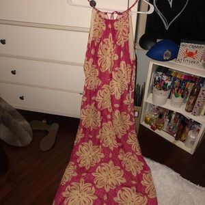 Vineyard vines silk maxi dress